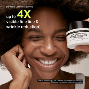 Up to 4x visible fine line & wrinkle reduction 